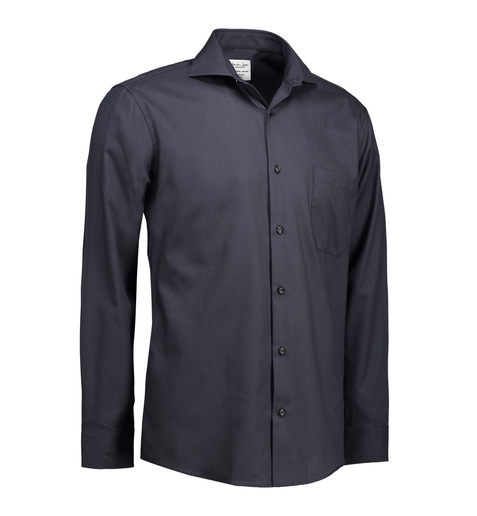 SS310 Oxfordhemd | Langarm | modern (charcoal, S)