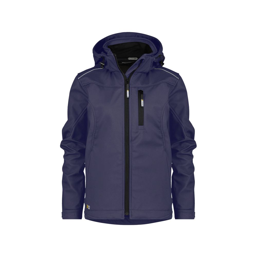 DASSY Tavira Women | Softshell-Jacke für Damen | 300439 (dunkelblau, XS)