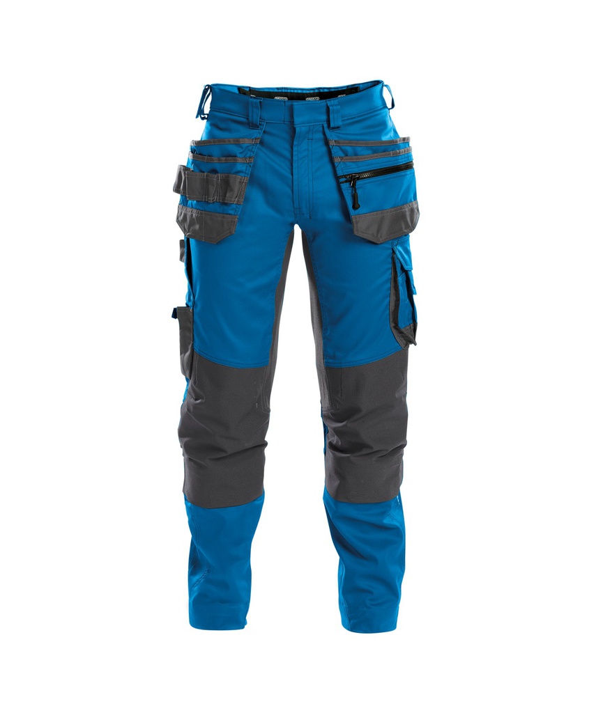 DASSY Flux | Stretch-Arbeitshose mit Holstertaschen und Kniepolstertaschen | 200975