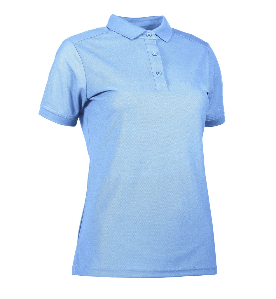 G11006 GEYSER Poloshirt | functional | Damen (hellblau, S)