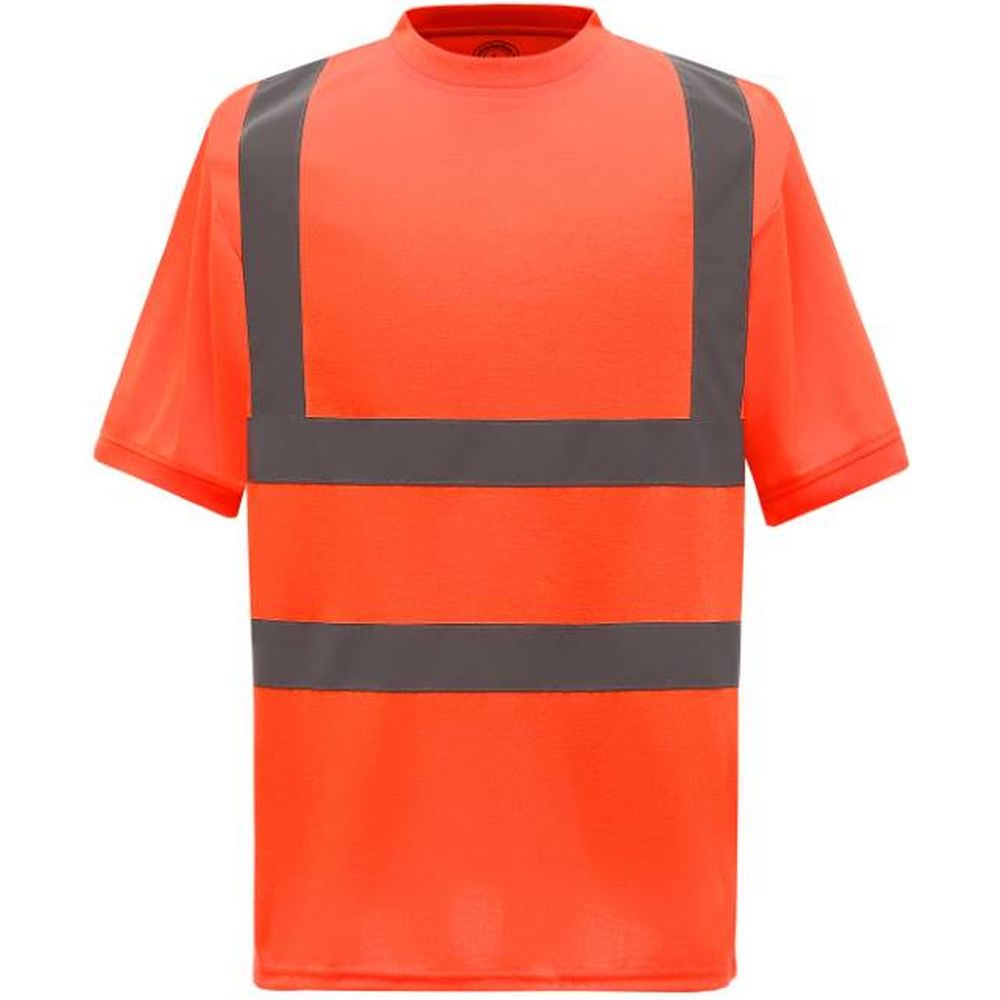 [79J410zv901] 79.J410 | Yoko HVJ410 Hi-Vis T-Shirt (177.77) (fluo orange, S)