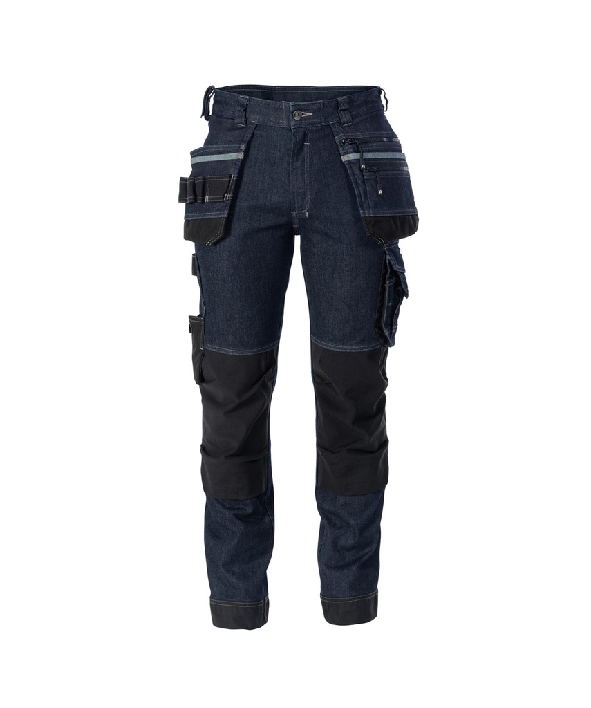 200953 Melbourne | Stretch-Arbeitsjeans mit Holstertaschen und Kniepolstertaschen