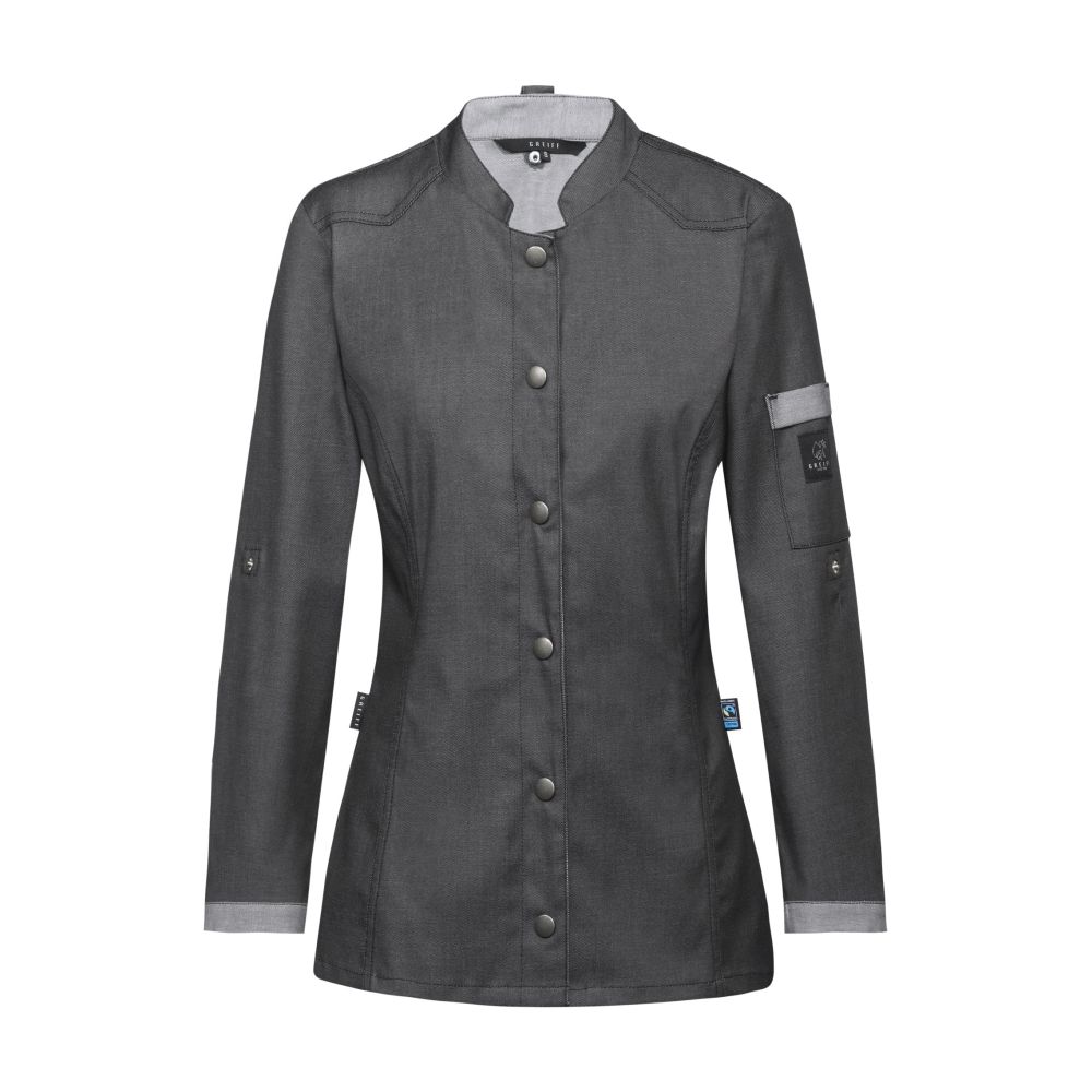 5415.6910 Damen-Kochjacke im Bikerstyle RF