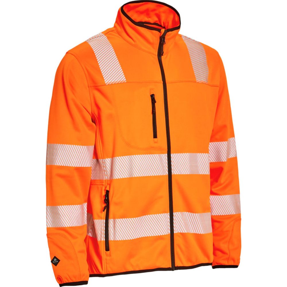 ELKA Visible Xtreme Midlayer Zipp-In Jacke | 150015R (030 fl. orange, XS)