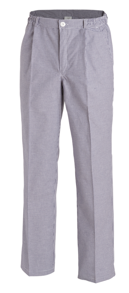 12/5351 Kochhose (05 blau/weiß Hahnentritt, 90)
