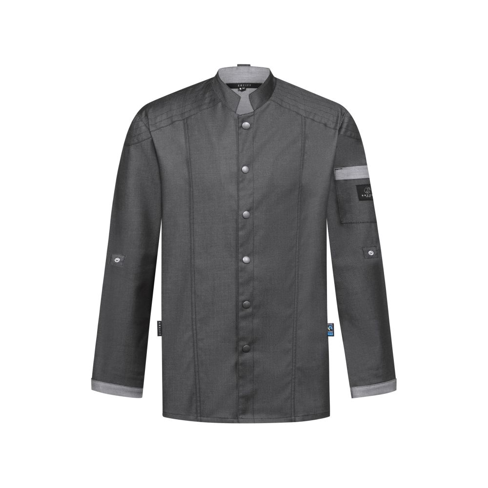55721.6910 Kochjacke im Bikerstyle RF