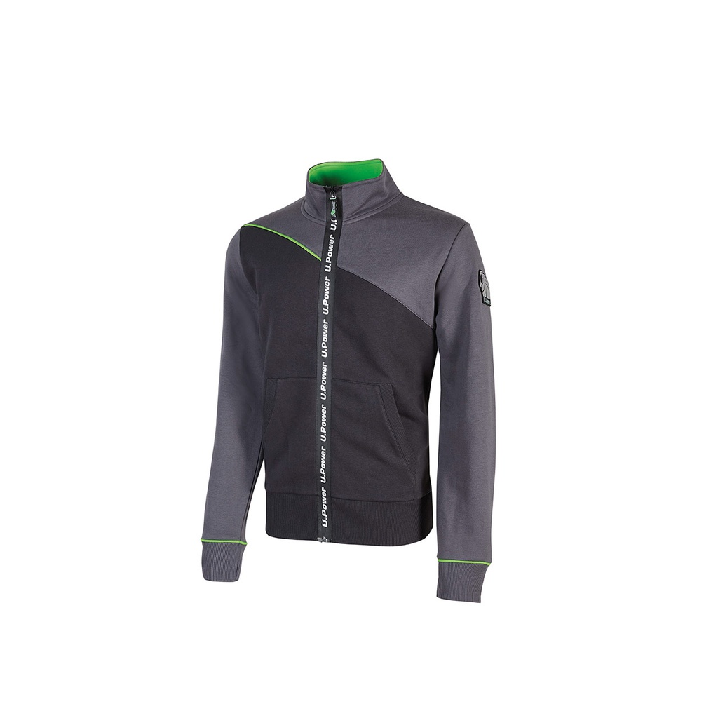 EY243 Uranus Sweatjacke (asphalt grey, S)
