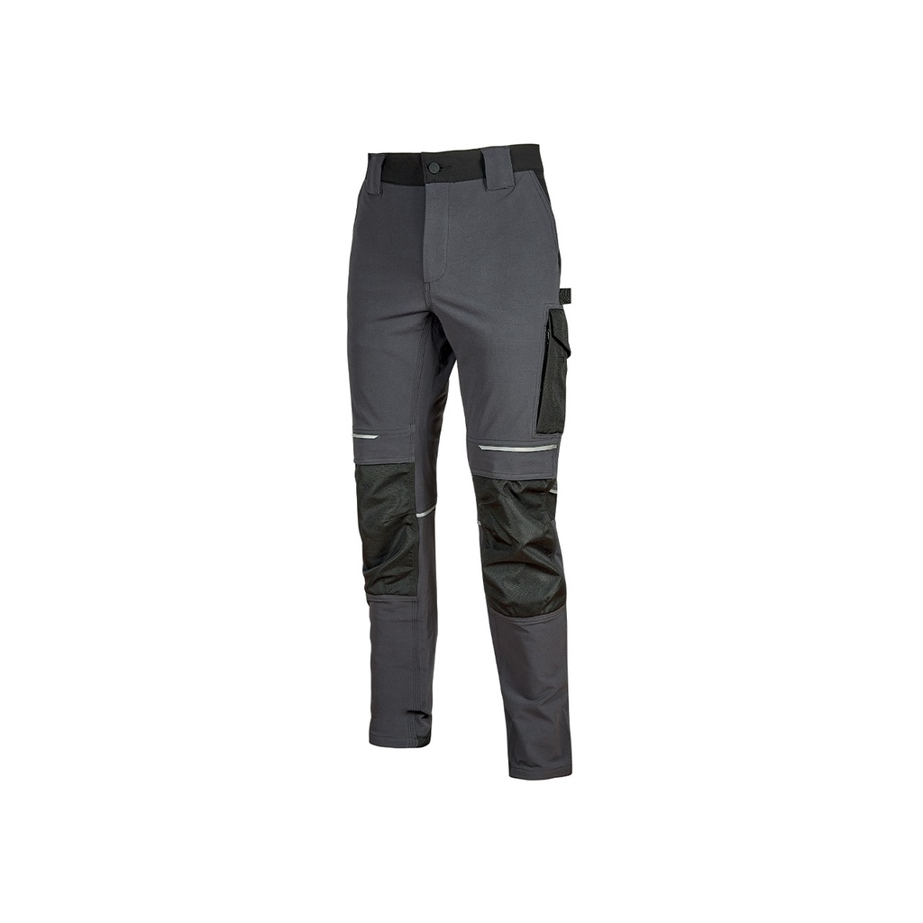 PE236 Atom Hose | 4-Way-Stretch | Kurzgröße (asphalt grey, S)