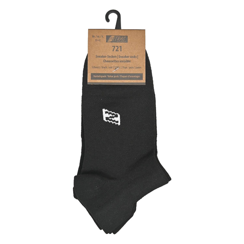 NITRAS Sneaker-Socken 2er Pack | 721