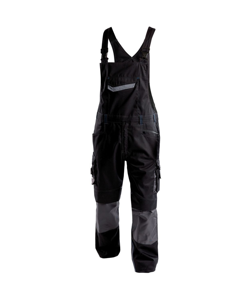 10326 Latzhose | schwarz/grau | LBBZ