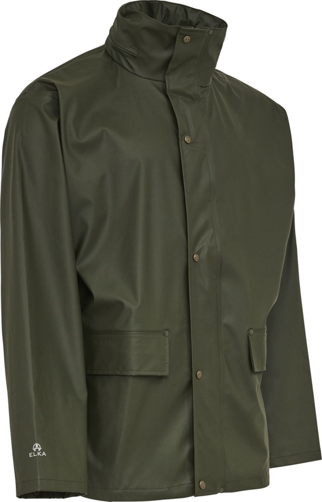 026300 Dry Zone PU Regenjacke (001 olive, XS)