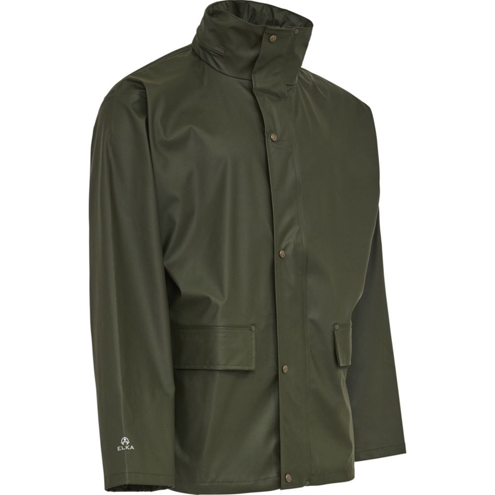 ELKA Dry Zone PU Regenjacke | 026300 (001 olive, XS)