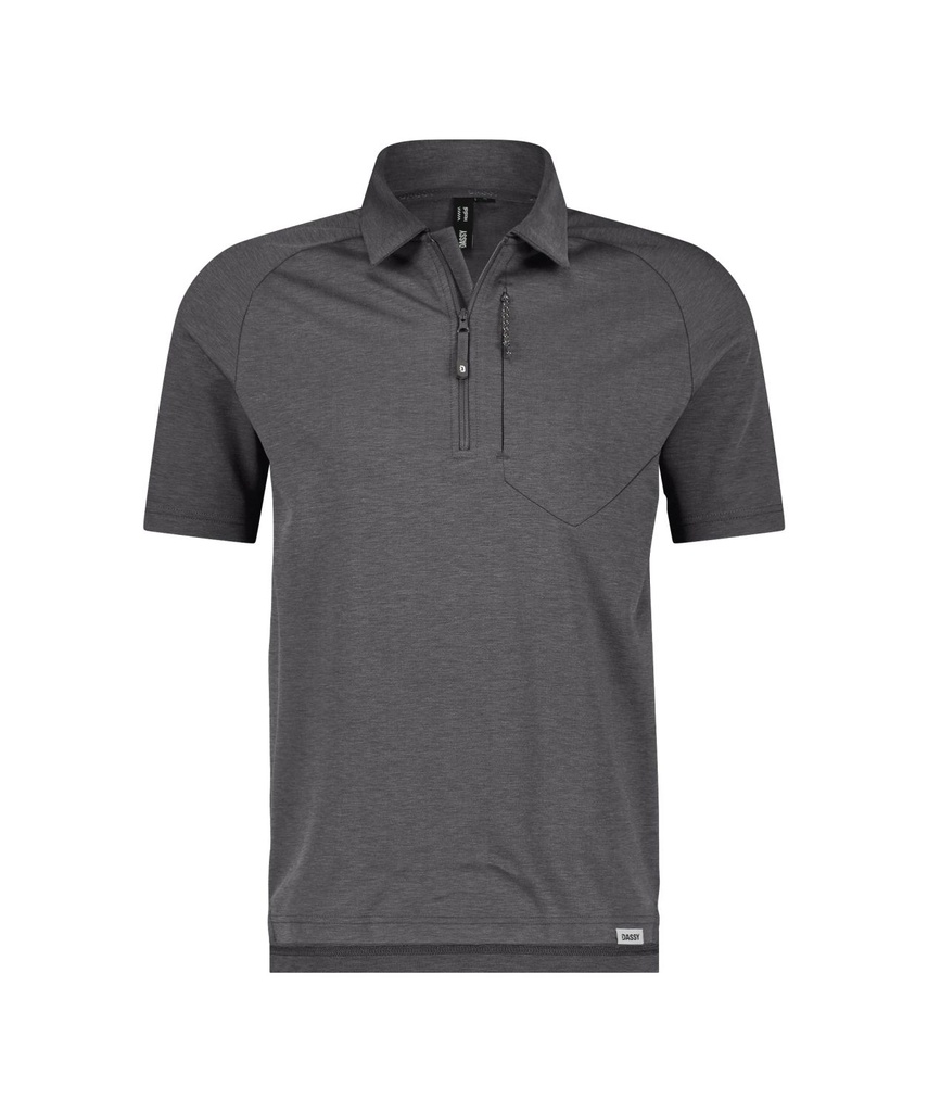 710067 Madidi | Poloshirt mit Reißverschluss (anthrazitgrau, XS)