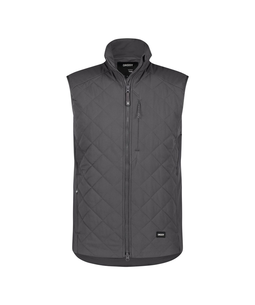 DASSY Yala | isolierte Winterweste | 350134 (anthrazitgrau, XS)