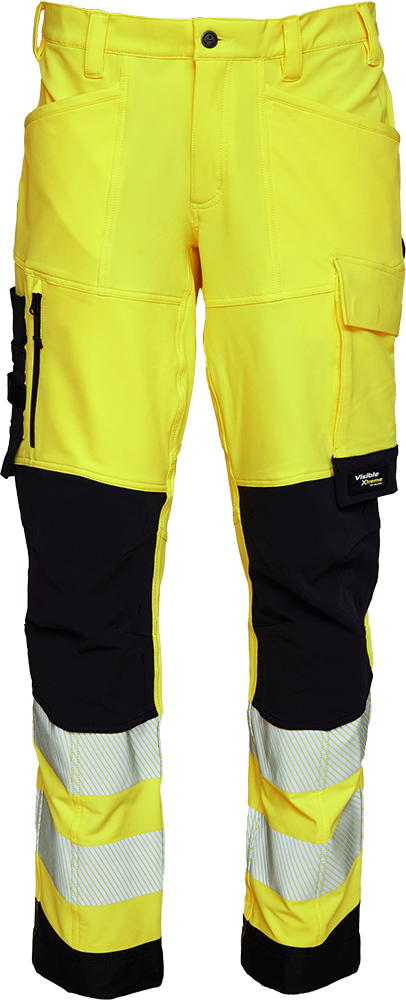 282404R Visible Xtreme Bundhose | recycelt (warngelb/schwarz, 44)