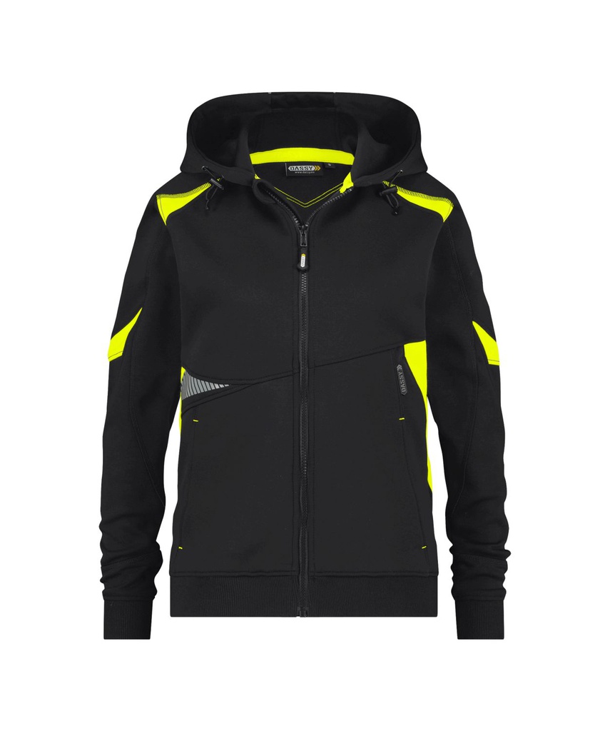 10428 Kapuzensweatshirtjacke | Damen | Trotec