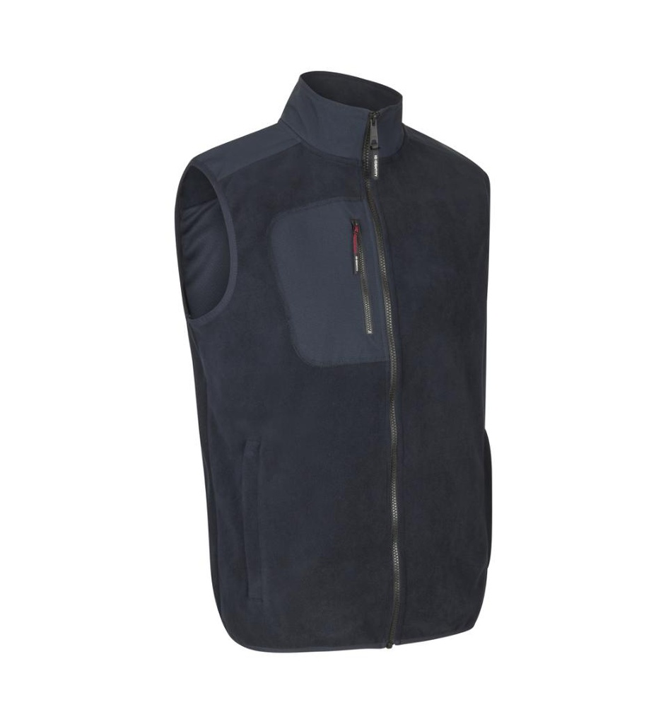 0746 Fleeceweste | eingefasst (navy, S)