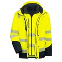 NITRAS MOTION TEX VIZ PLUS Multifunktions-Warnschutzjacke | 7179