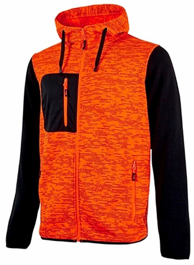 10660 Warnschutz-Sweatshirtjacke | Betriebshof Kevelaer