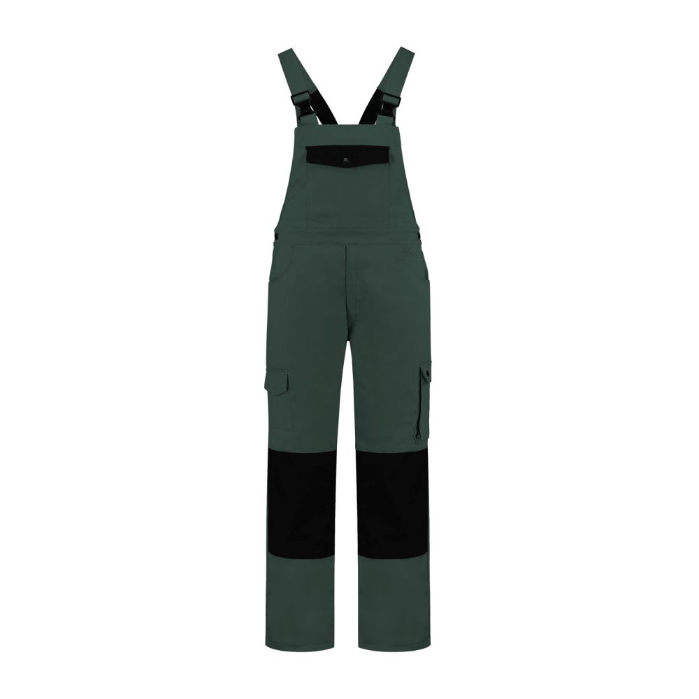 TBC6040 Arbeitslatzhose Baumwolle / Polyester (flaschengrün/schwarz, 38)