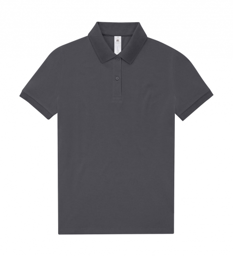01.W461 | B&C My Polo 180 /women Damen Piqué Polo (532.42) (dark grey, XS)