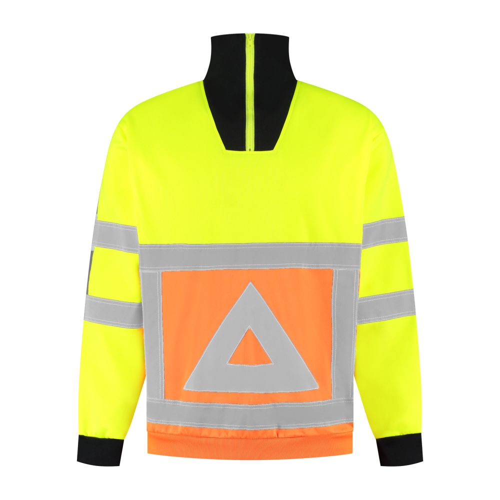VKZSRWS100 Warnschutz Sweatshirt für Verkehrslotsen (XS)