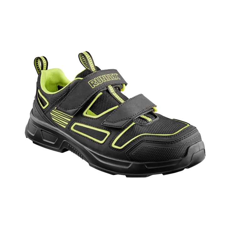 RUNNEX® Sicherheitsklettsandalen ActionStar S1PS ESD