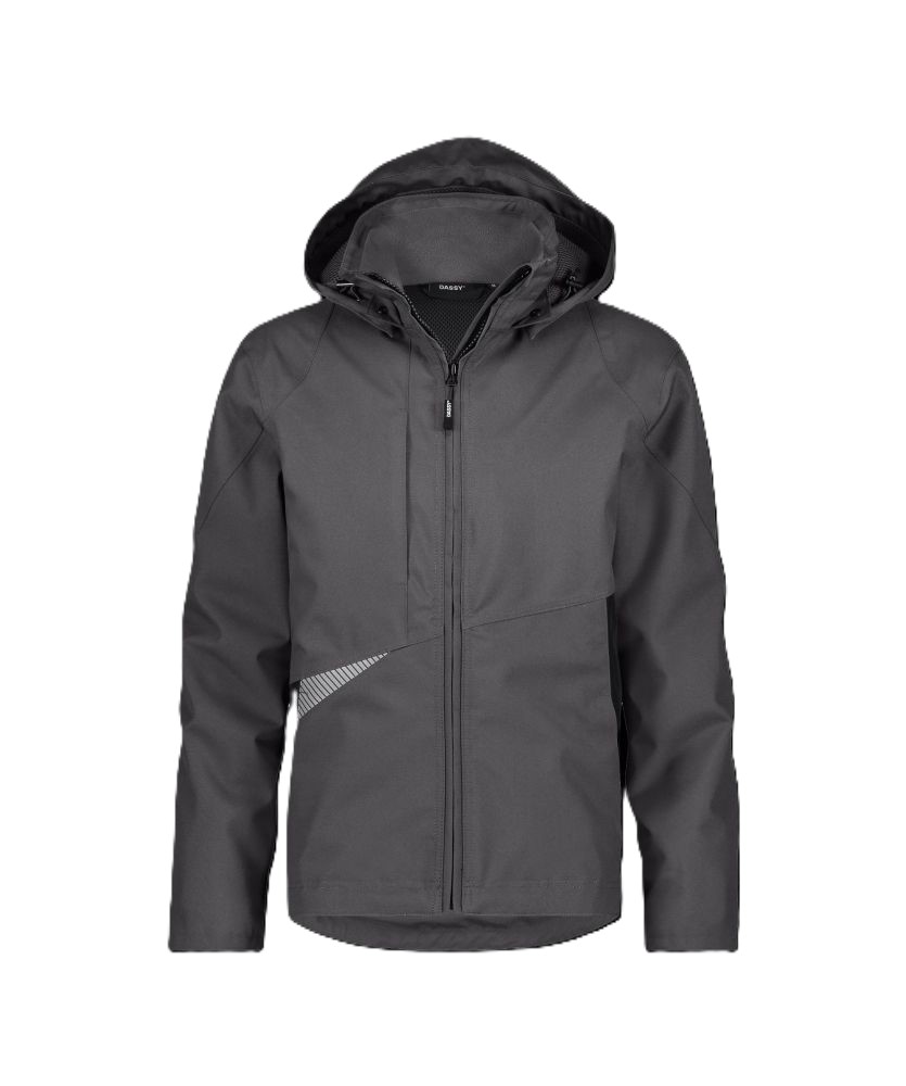 300577 Hyper Next | wasser- und winddichte Arbeitsjacke (anthrazitgrau/schwarz, XS)