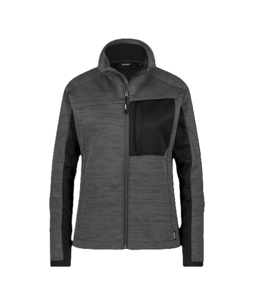 DASSY Convex Next | Midlayer-Jacke | Damen | 300580 (anthrazitgrau/schwarz, XS)