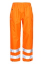 FOX6052 Atmungsaktive HI-VIS Regenhose in einem leichteren Stoff mit hoher Strapazierfähigkeit