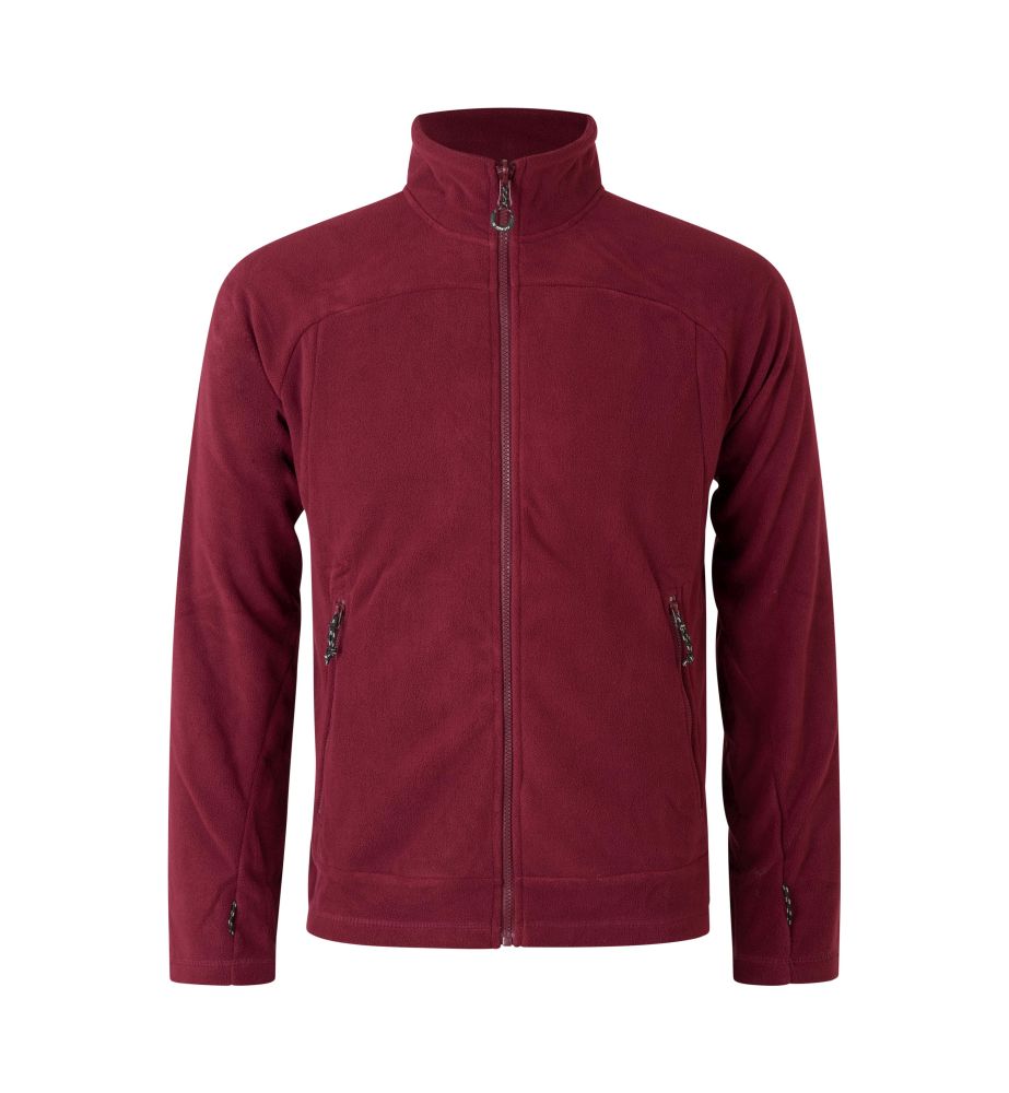 0806 Zip-n-Mix Microfleece | bordeaux (sdVr)