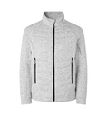 ID IDENTITY Fleecejacke | Gesteppt | grau meliert-3XL (sdVr) | 0826