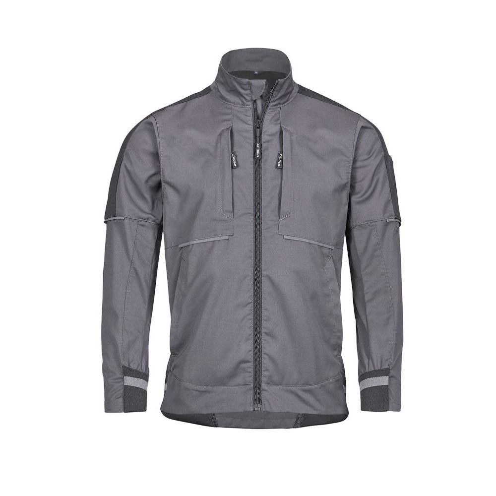 4PROTECT Workwear Bundjacke, grau/schwarz | 3017