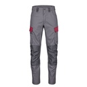 4PROTECT Workwear Hose, grau/rot | 3053