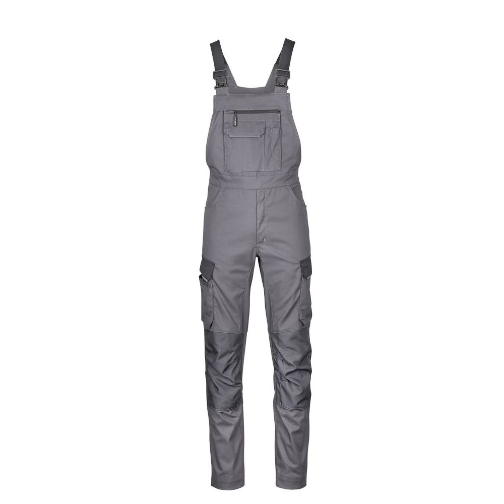 4PROTECT Workwear Latzhose, grau/schwarz | 3037 (24)