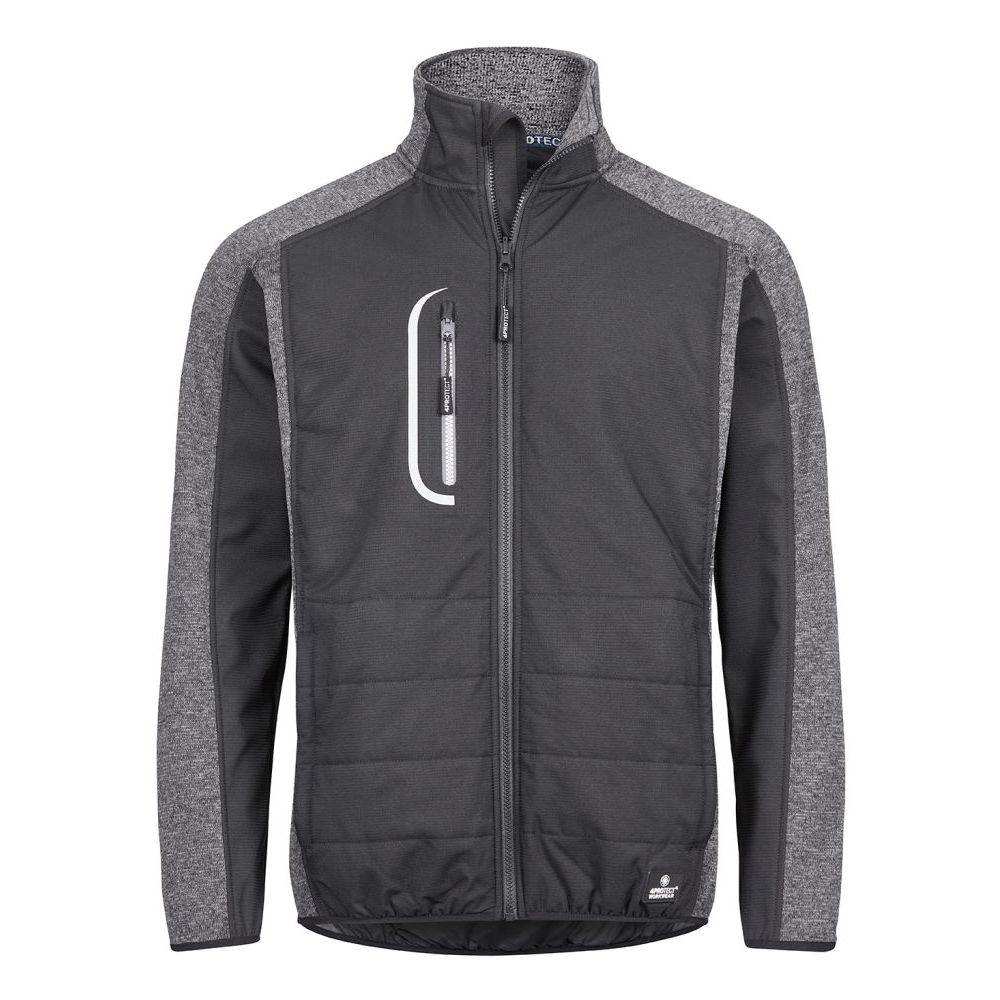 4PROTECT Hybrid-Jacke, schwarz/grau | 3318 (XS)