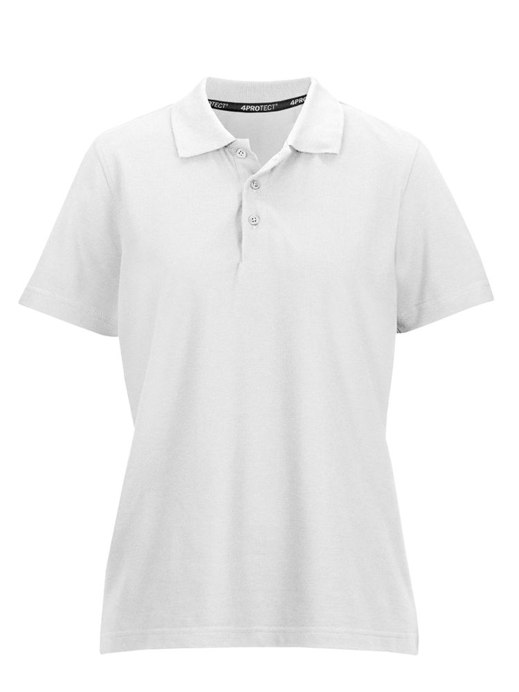 3934 4PROTECT® Polo-Shirt Damen, weiß (XS)