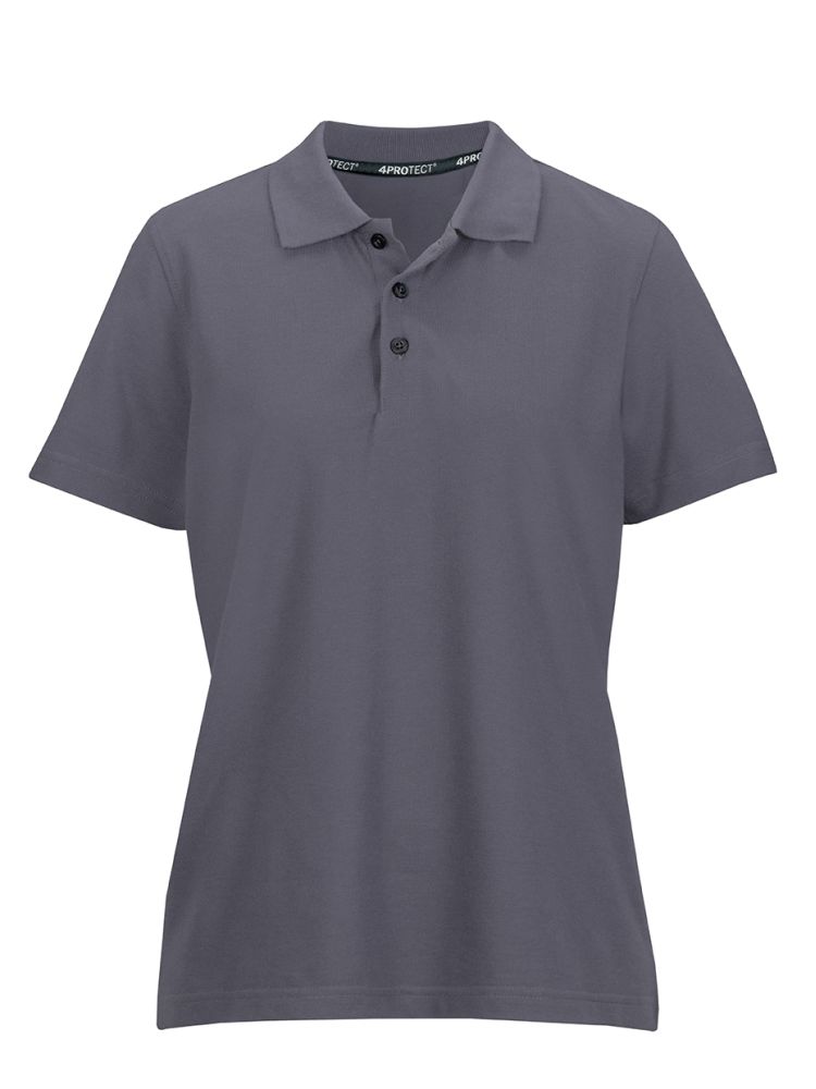 3937 4PROTECT® Polo-Shirt Damen, grau (XS)