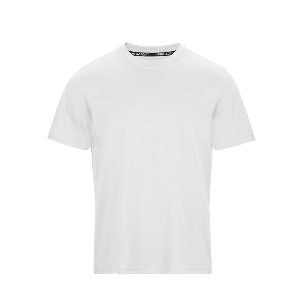 3904 4PROTECT® T-Shirt Herren, weiß (XS)