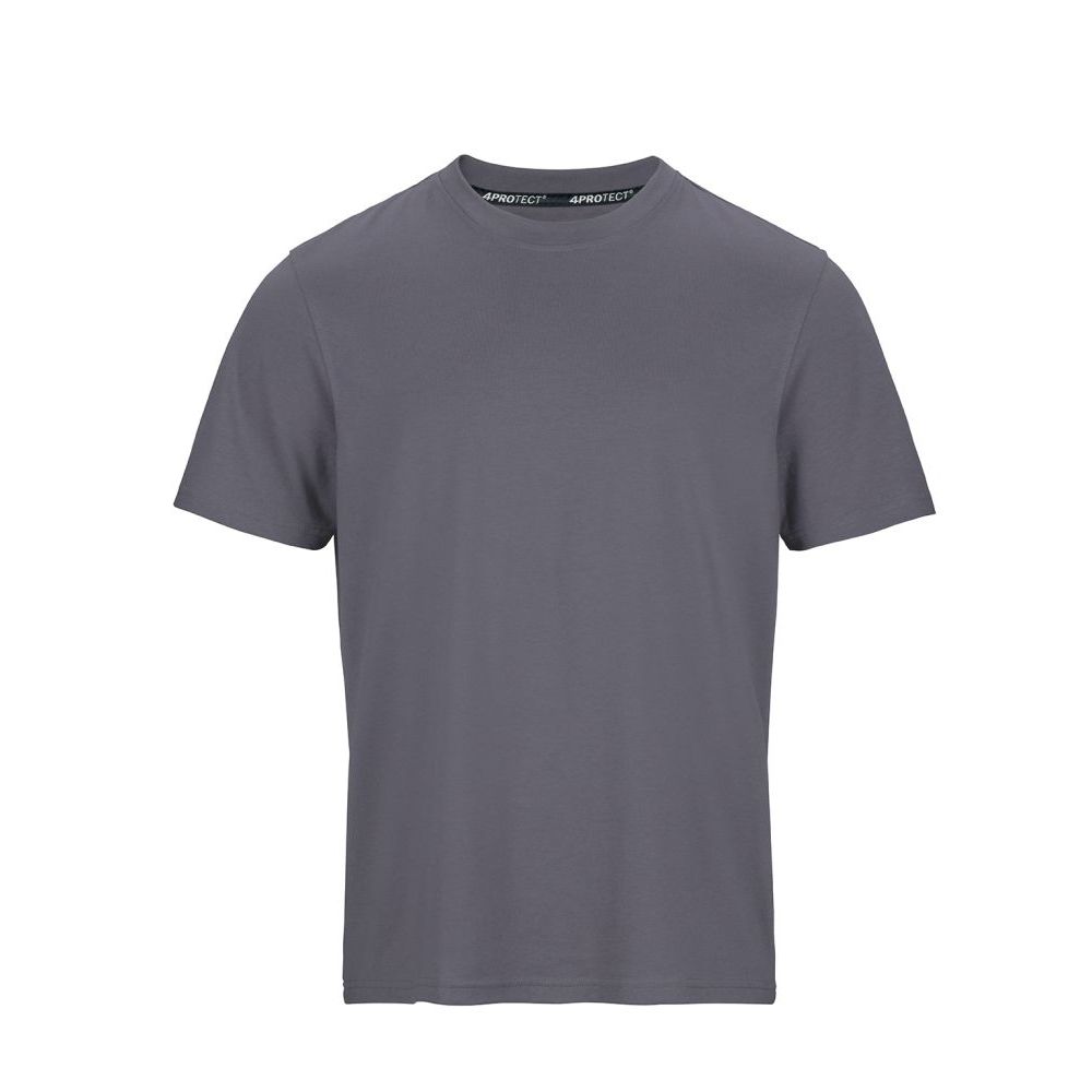 4PROTECT T-Shirt Herren, grau | 3907 (XS)
