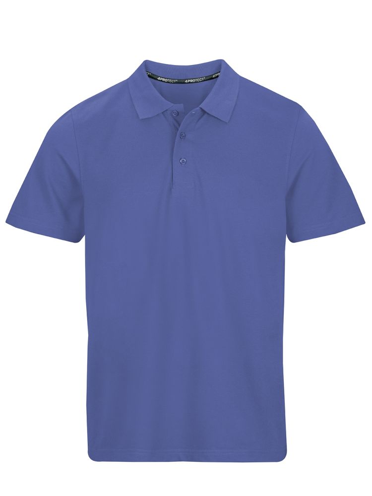 3921 4PROTECT® Polo-Shirt Herren, royalblau