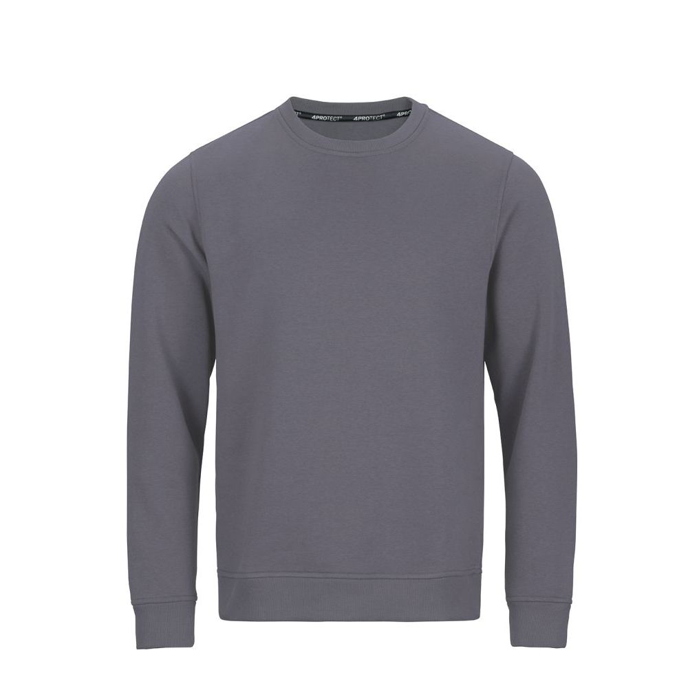 4PROTECT Sweatshirt, grau | 3947