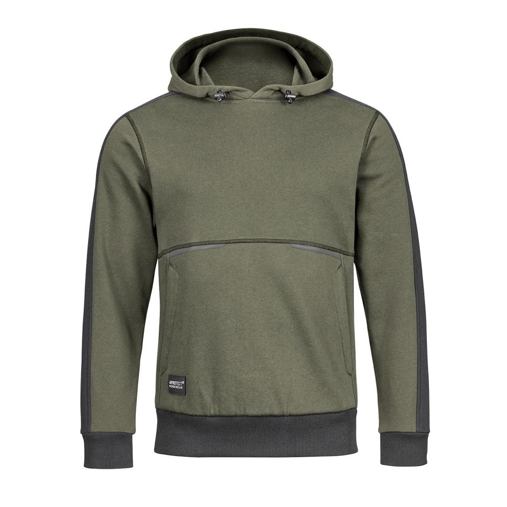 4PROTECT Hoodie, olive/schwarz | 3970
