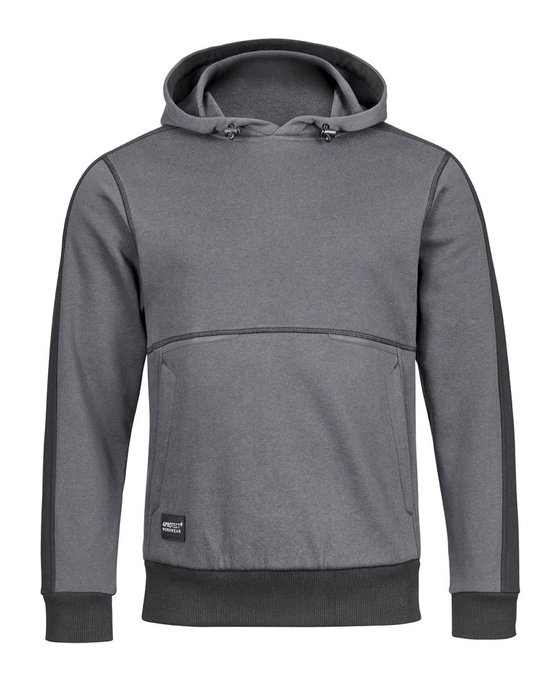 3977 4PROTECT® Hoodie, grau/schwarz (XS)