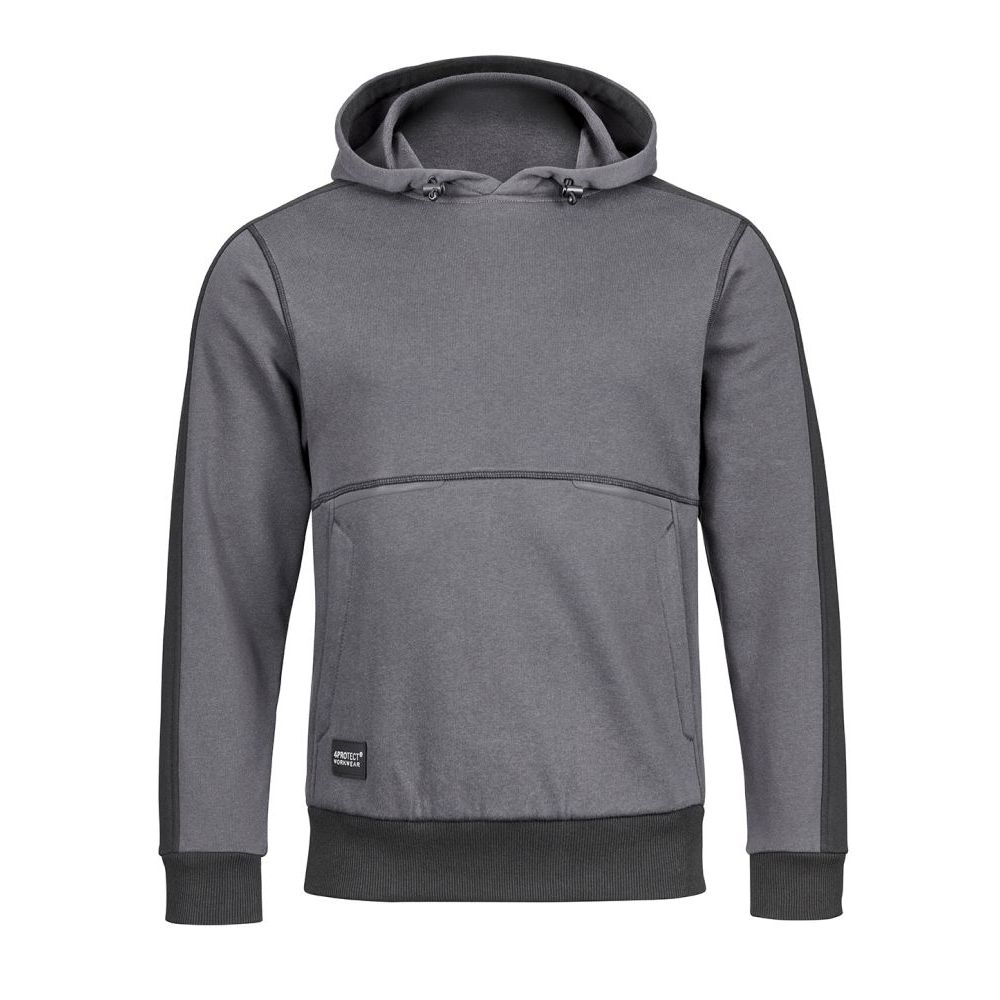 3977 4PROTECT® Hoodie, grau/schwarz (XS)