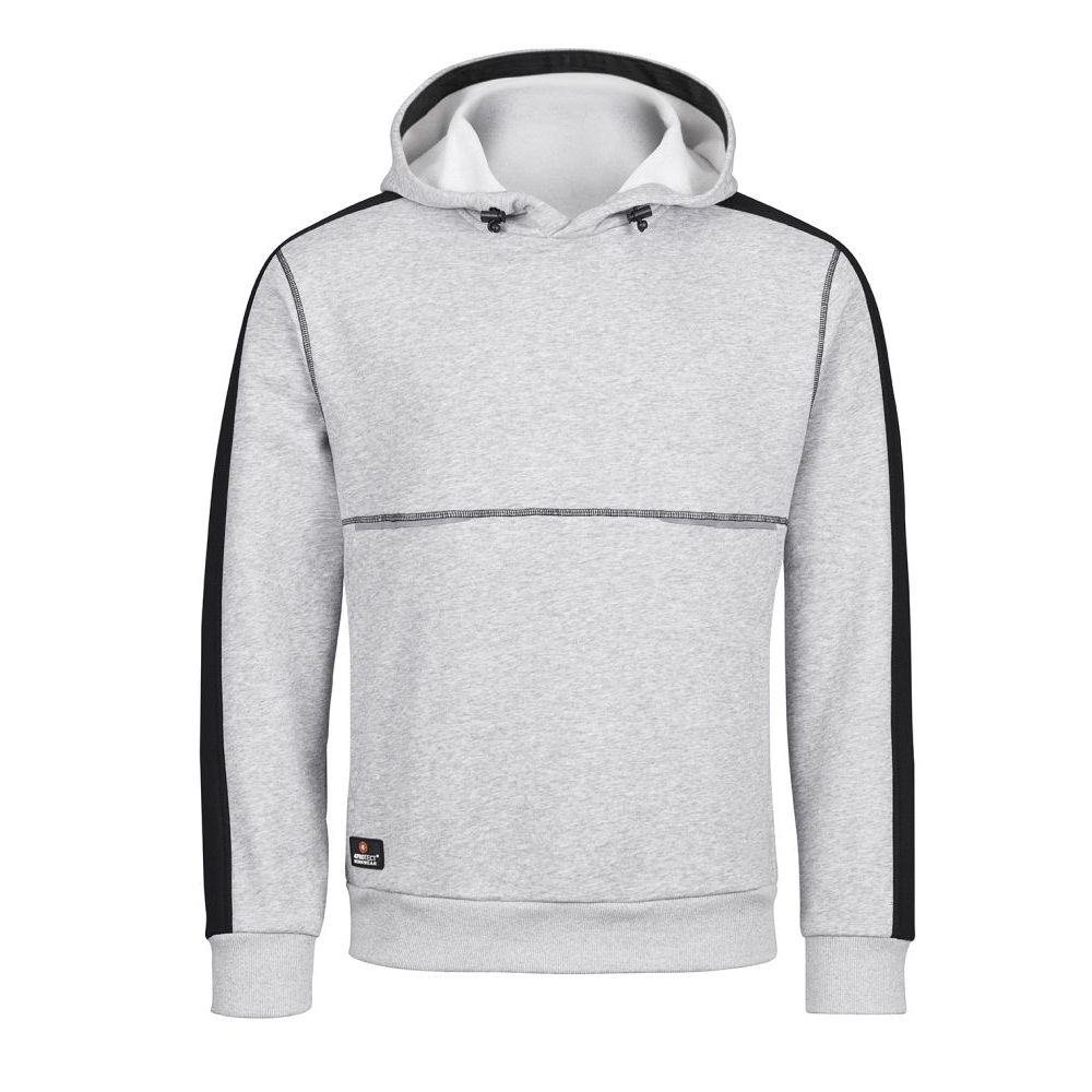 4PROTECT Hoodie, melange/schwarz | 3979