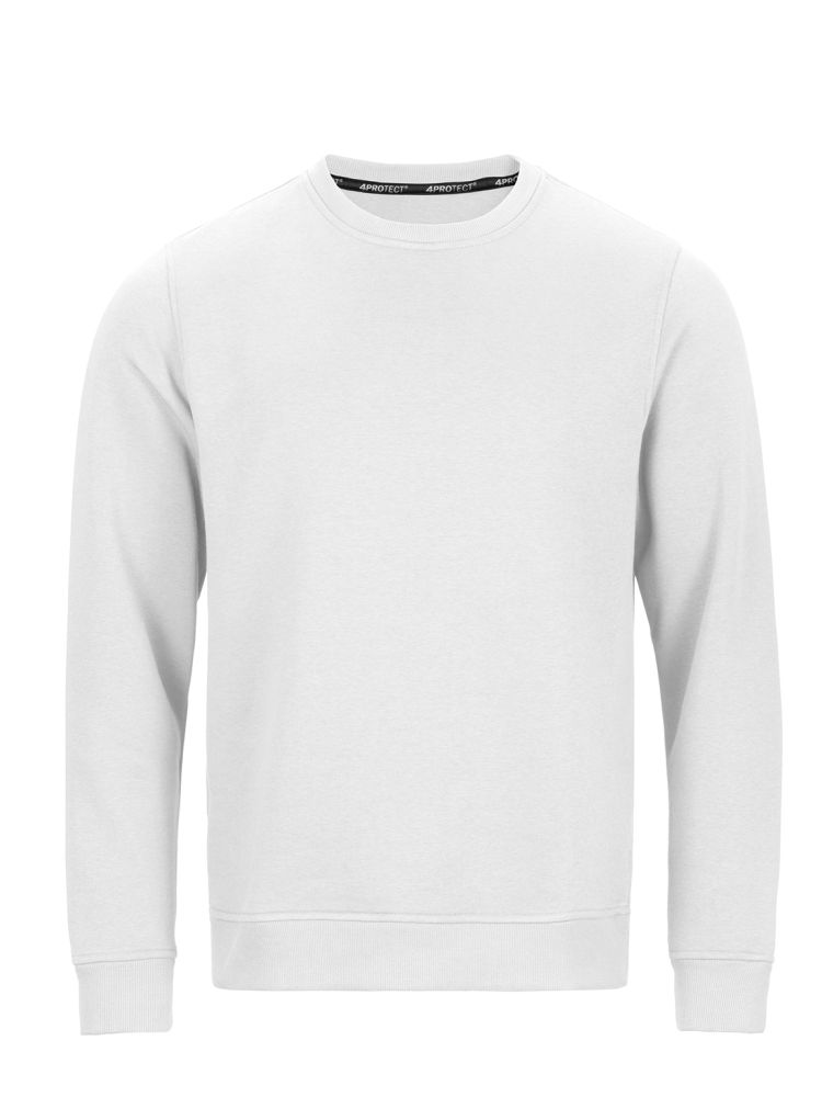 3944 4PROTECT® Sweatshirt, weiß (XS)