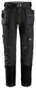 6902 Arbeitshose+ mit Holstertaschen | 0404 black/black