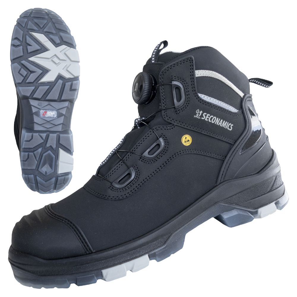 NITRAS ULTIMATE STEP MID FIT Sicherheitsstiefel S7S ESD | 7220 (36)