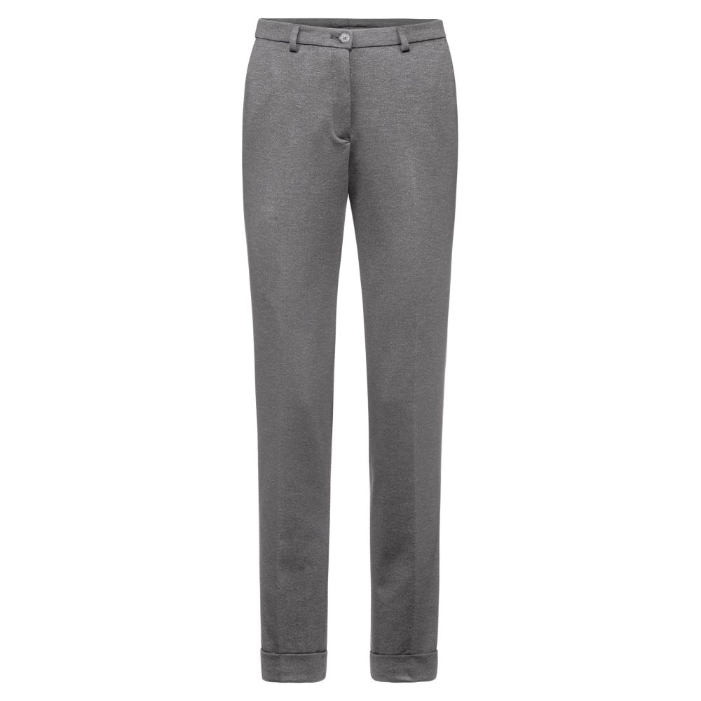 1385.2155_016 hellgrau meliert Damen-Jerseyhose RF Casual